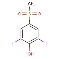 20951-03-5 2,6-diiodo-4-methylsulfonylphenol chemical structure