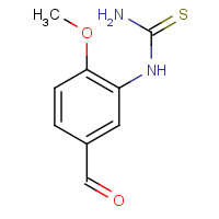 383870-68-6 (5-formyl-2-methoxyphenyl)thiourea chemical structure