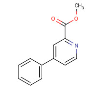 18714-17-5 methyl 4-phenylpyridine-2-carboxylate chemical structure