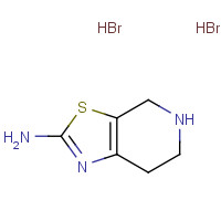 1184964-76-8 4,5,6,7-tetrahydro-[1,3]thiazolo[5,4-c]pyridin-2-amine;dihydrobromide chemical structure