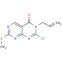 1395026-72-8 2-chloro-7-methylsulfanyl-3-prop-2-enylpyrimido[4,5-d]pyrimidin-4-one chemical structure