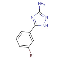 383130-99-2 5-(3-bromophenyl)-1H-1,2,4-triazol-3-amine chemical structure