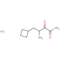 817169-86-1 3-amino-4-cyclobutyl-2-oxobutanamide;hydrochloride chemical structure