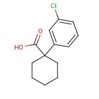 610791-40-7 1-(3-chlorophenyl)cyclohexane-1-carboxylic acid chemical structure