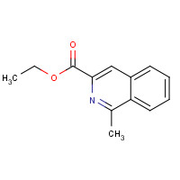 86051-56-1 ethyl 1-methylisoquinoline-3-carboxylate chemical structure