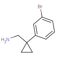 886365-87-3 [1-(3-bromophenyl)cyclopropyl]methanamine chemical structure