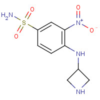 1257048-79-5 4-(azetidin-3-ylamino)-3-nitrobenzenesulfonamide chemical structure