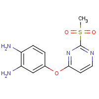 952490-49-2 4-(2-methylsulfonylpyrimidin-4-yl)oxybenzene-1,2-diamine chemical structure