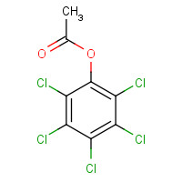 1441-02-7 (2,3,4,5,6-pentachlorophenyl) acetate chemical structure