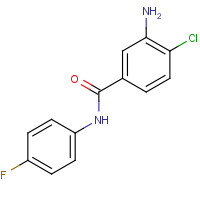 953895-56-2 3-amino-4-chloro-N-(4-fluorophenyl)benzamide chemical structure