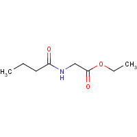 90205-46-2 ethyl 2-(butanoylamino)acetate chemical structure