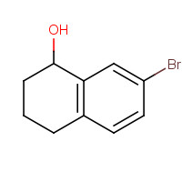 75693-15-1 7-bromo-1,2,3,4-tetrahydronaphthalen-1-ol chemical structure