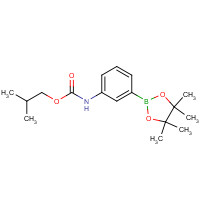 1314389-83-7 2-methylpropyl N-[3-(4,4,5,5-tetramethyl-1,3,2-dioxaborolan-2-yl)phenyl]carbamate chemical structure