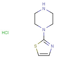 209733-13-1 2-piperazin-1-yl-1,3-thiazole;hydrochloride chemical structure