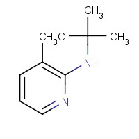 1235305-63-1 N-tert-butyl-3-methylpyridin-2-amine chemical structure