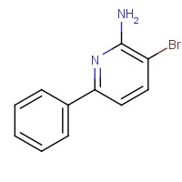 1097725-77-3 3-bromo-6-phenylpyridin-2-amine chemical structure