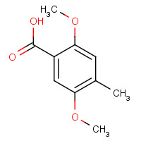 32176-94-6 2,5-dimethoxy-4-methylbenzoic acid chemical structure