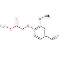 79317-30-9 methyl 2-(4-formyl-2-methoxyphenoxy)acetate chemical structure