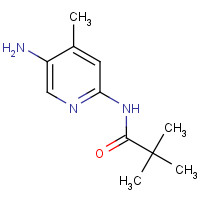 179554-55-3 N-(5-amino-4-methylpyridin-2-yl)-2,2-dimethylpropanamide chemical structure
