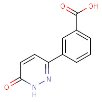 1087379-58-5 3-(6-oxo-1H-pyridazin-3-yl)benzoic acid chemical structure