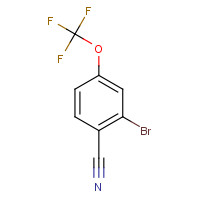 1214334-83-4 2-bromo-4-(trifluoromethoxy)benzonitrile chemical structure