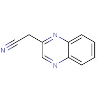 14068-13-4 2-quinoxalin-2-ylacetonitrile chemical structure