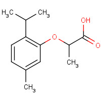 159302-03-1 2-(5-methyl-2-propan-2-ylphenoxy)propanoic acid chemical structure