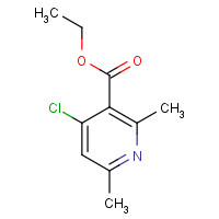 70271-80-6 ethyl 4-chloro-2,6-dimethylpyridine-3-carboxylate chemical structure
