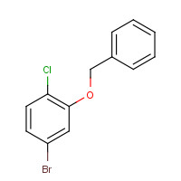 903579-12-4 4-bromo-1-chloro-2-phenylmethoxybenzene chemical structure