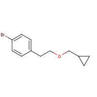 913473-08-2 1-bromo-4-[2-(cyclopropylmethoxy)ethyl]benzene chemical structure