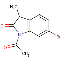172426-15-2 1-acetyl-6-bromo-3-methyl-3H-indol-2-one chemical structure