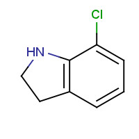 114144-22-8 7-chloro-2,3-dihydro-1H-indole chemical structure