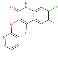1398341-66-6 7-chloro-4-hydroxy-6-iodo-3-pyridin-2-yloxy-1H-quinolin-2-one chemical structure