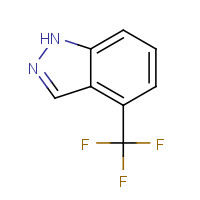 1000339-98-9 4-(trifluoromethyl)-1H-indazole chemical structure