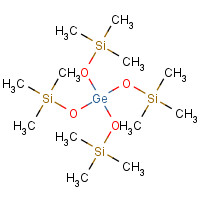 18766-53-5 trimethyl-tris(trimethylsilyloxy)germyloxysilane chemical structure