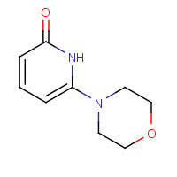 65292-90-2 6-morpholin-4-yl-1H-pyridin-2-one chemical structure