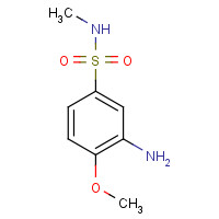 99969-26-3 3-amino-4-methoxy-N-methylbenzenesulfonamide chemical structure