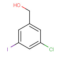 912343-40-9 (3-chloro-5-iodophenyl)methanol chemical structure