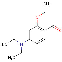 61657-61-2 4-(diethylamino)-2-ethoxybenzaldehyde chemical structure