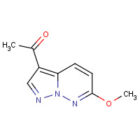 551920-20-8 1-(6-methoxypyrazolo[1,5-b]pyridazin-3-yl)ethanone chemical structure