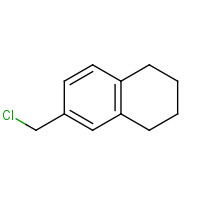 17450-63-4 6-(chloromethyl)-1,2,3,4-tetrahydronaphthalene chemical structure