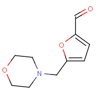 392659-97-1 5-(morpholin-4-ylmethyl)furan-2-carbaldehyde chemical structure