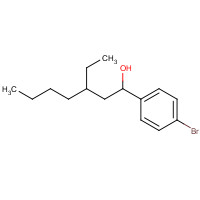 1282336-11-1 1-(4-bromophenyl)-3-ethylheptan-1-ol chemical structure