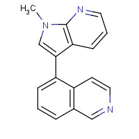 1391088-73-5 5-(1-methylpyrrolo[2,3-b]pyridin-3-yl)isoquinoline chemical structure