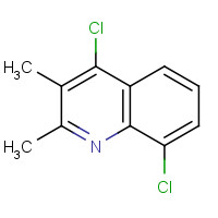 1203-46-9 4,8-dichloro-2,3-dimethylquinoline chemical structure