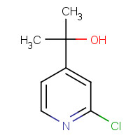 1240620-98-7 2-(2-chloropyridin-4-yl)propan-2-ol chemical structure