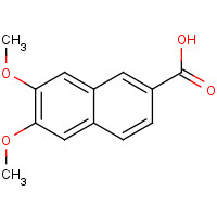 37707-78-1 6,7-dimethoxynaphthalene-2-carboxylic acid chemical structure