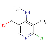1538605-36-5 [6-chloro-5-methyl-4-(methylamino)pyridin-3-yl]methanol chemical structure