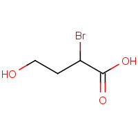 111830-28-5 2-bromo-4-hydroxybutanoic acid chemical structure