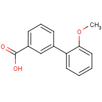 168618-47-1 3-(2-methoxyphenyl)benzoic acid chemical structure